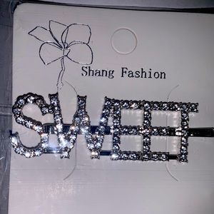 Bag of 5 “SWEET” Hair Clips